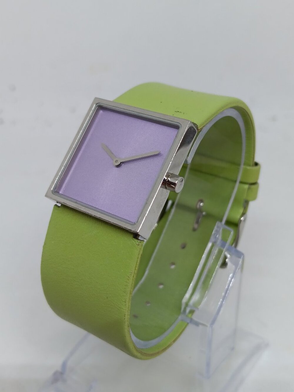 VINTAGE 2003 matteo thun by JACQUES LEMANS "Amsterdam" Women's 25mm Square Watch